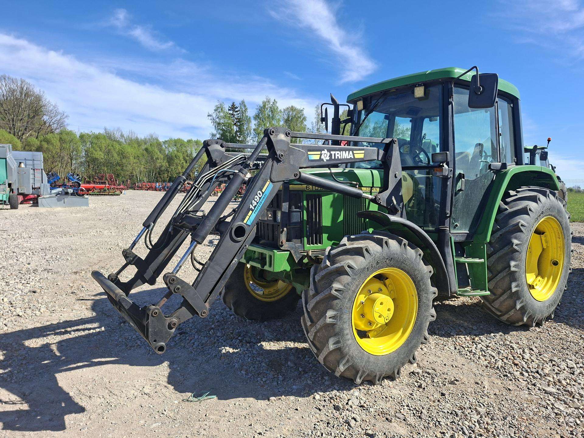 john-deere-6100-traktoriai John Deere 6100