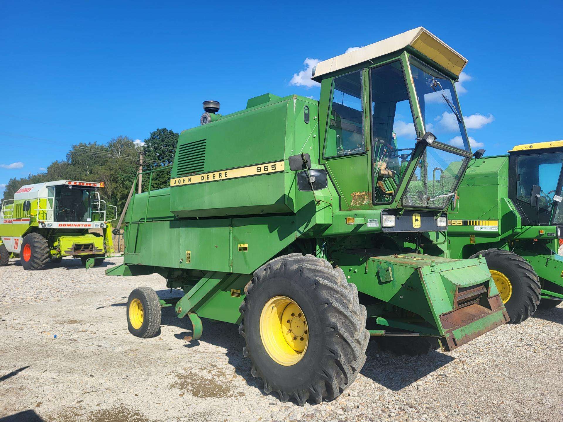 john-deere-965-kombainai John Deere 965
