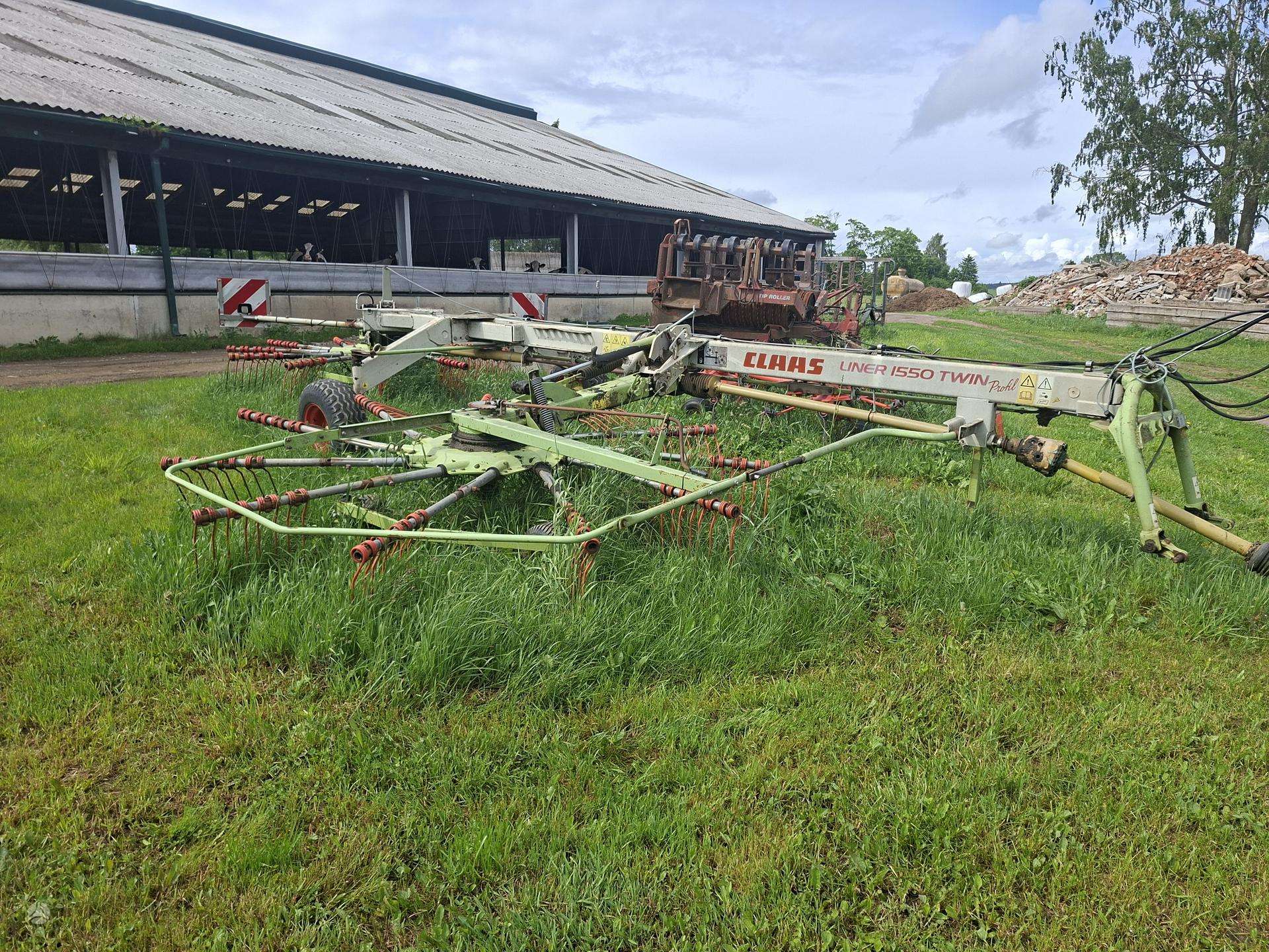 claas-liner-1550-twin-grebliai Claas Liner 1550 twin